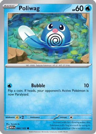 Poliwag 060- SV Scarlet & Violet 151