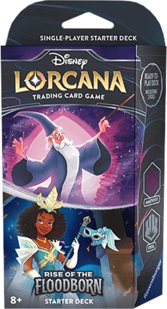 Disney Lorcana | Rise of the Floodborn | Starter Deck - Amethyst & Steel