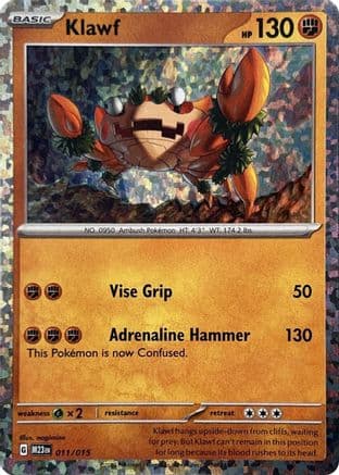 Klawf 011- McDonalds Promos 2023 Holofoil