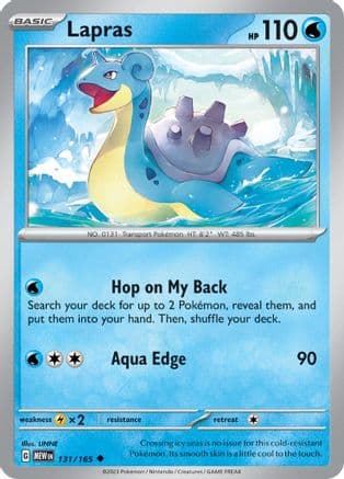 Lapras 131- SV Scarlet & Violet 151