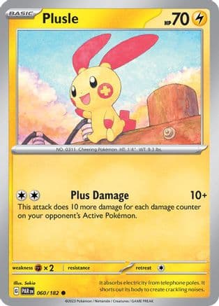 Plusle 060/182 - SV04 Paradox Rift