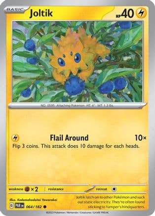 Joltik 064/182 - SV04 Paradox Rift Reverse Holofoil
