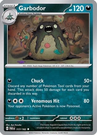 Garbodor 117/182 - SV04 Paradox Rift