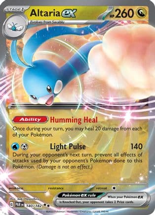 Altaria ex 140- SV04 Paradox Rift Holofoil