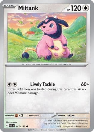 Miltank 147- SV04 Paradox Rift Reverse Holofoil