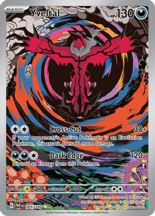 Yveltal 205/182 - SV04 Paradox Rift Holofoil