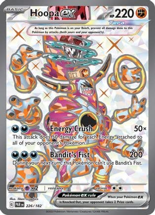 Hoopa ex 226/182 - SV04 Paradox Rift Holofoil