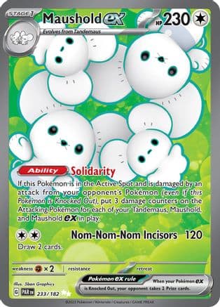 Maushold ex 233/182 - SV04 Paradox Rift Holofoil