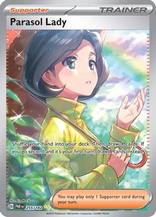 Parasol Lady 255/182 - SV04 Paradox Rift Holofoil