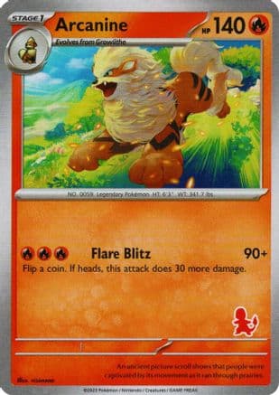 Arcanine My First Battle - Unconfirmed