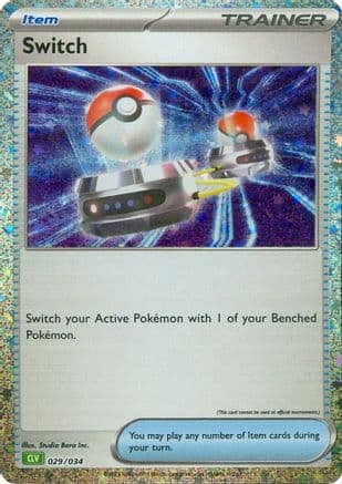 Switch (CLV) 029- Trading Card Game Classic Holofoil