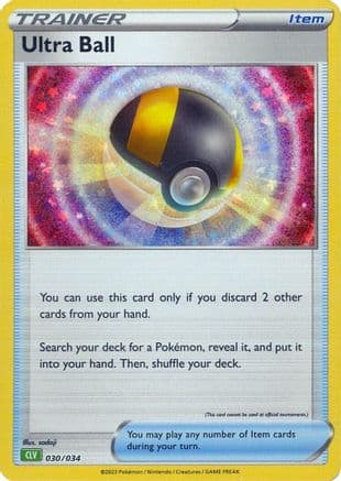 Ultra Ball (CLV) 030- Trading Card Game Classic Holofoil