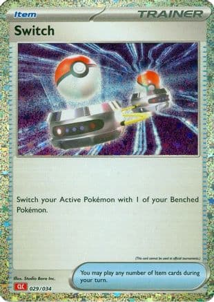 Switch (CLC) 029- Trading Card Game Classic Holofoil