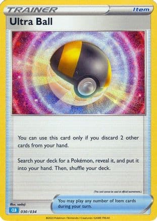 Ultra Ball (CLB) 030- Trading Card Game Classic Holofoil
