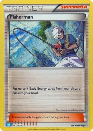Fisherman 022- Trading Card Game Classic Holofoil
