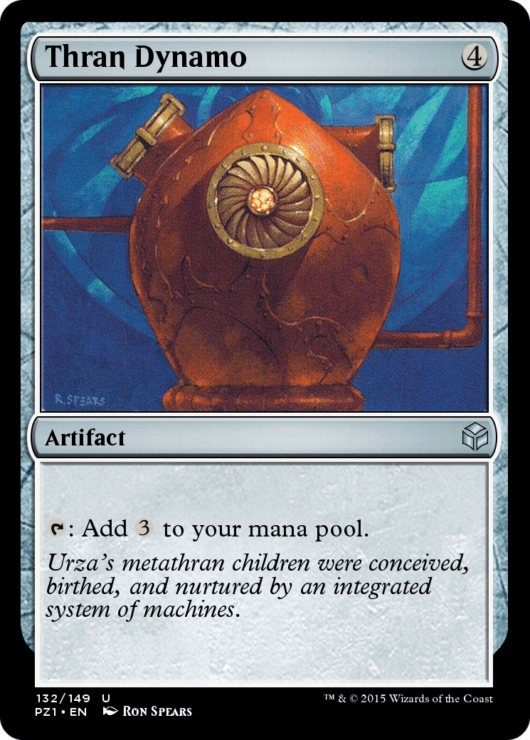 Thran Dynamo (PZ1-132) - Legendary Cube Prize Pack Foil