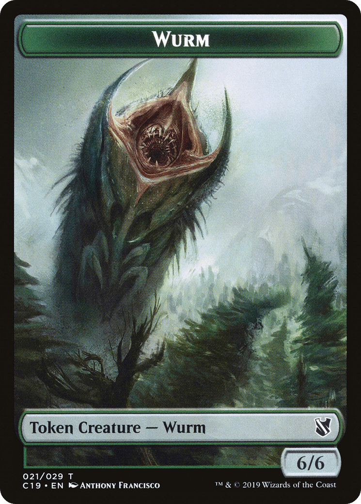 Wurm (TC19-021) - Commander 2019 Tokens
