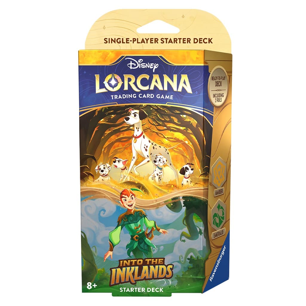 Disney Lorcana | Into the Inklands | Starter Deck - Amber & Emerald