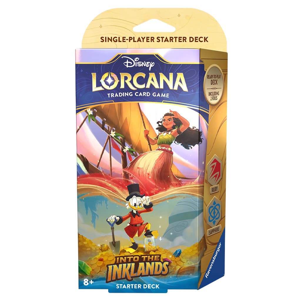 Disney Lorcana | Into the Inklands | Starter Deck - Ruby & Sapphire