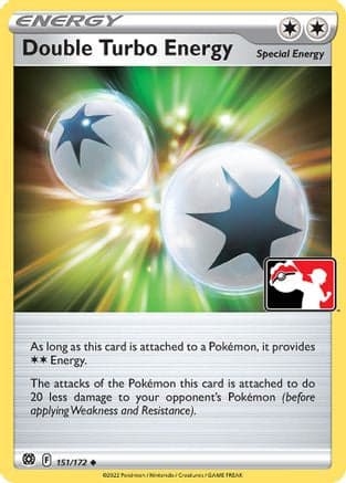Double Turbo Energy (Cosmos Holo)/172 - Holofoil Prize Pack Series Cards - Uncommon