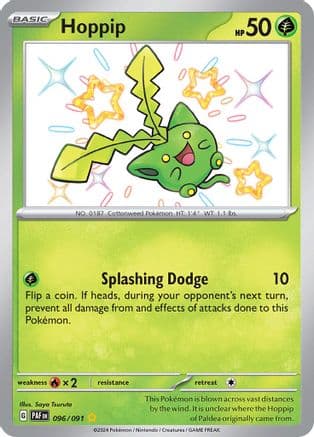 Hoppip 096- SV Paldean Fates Holofoil