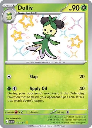 Dolliv 103- SV Paldean Fates Holofoil