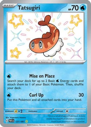 Tatsugiri 127- SV Paldean Fates Holofoil