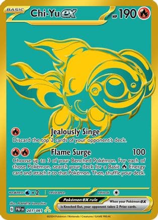 Chi-Yu ex 241- SV Paldean Fates Holofoil
