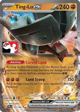 Ting-Lu ex 127/193 - Prize Pack Series Cards Holofoil