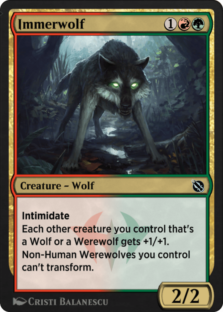 Immerwolf (SIS-065) - Shadows of the Past