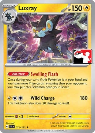 Luxray 071/193 - Prize Pack Series Cards