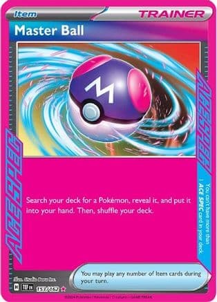 Master Ball 153- SV05 Temporal Forces Holofoil