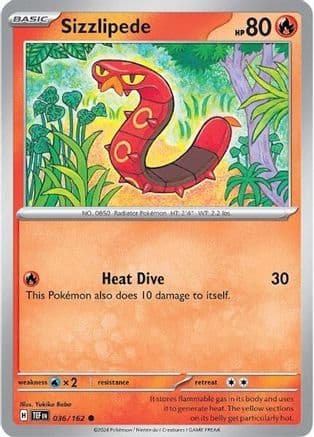 Sizzlipede 036 SV05 Temporal Forces - Common