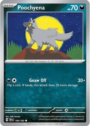Poochyena 105- SV05 Temporal Forces