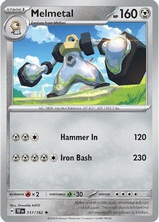 Melmetal 117 - Holofoil SV05 Temporal Forces - Rare