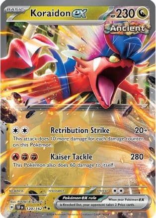 Koraidon ex 120- SV05 Temporal Forces Holofoil