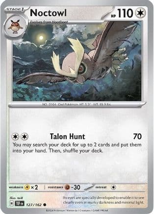 Noctowl 127- SV05 Temporal Forces