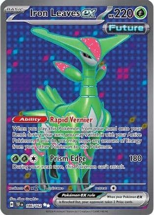 Iron Leaves ex 186/162 - Holofoil SV05 Temporal Forces - Ultra Rare