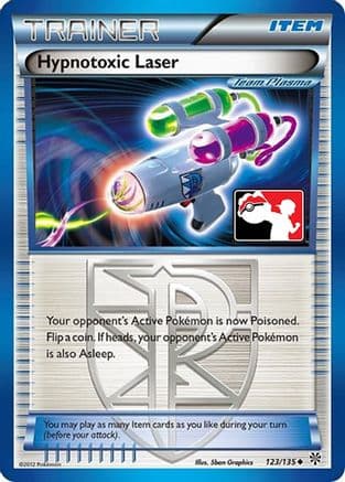 Hypnotoxic Laser (Team Plasma) 123- League & Championship Cards Holofoil