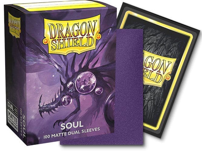 Dragon Shield | Standard Size Sleeves | 100ct | Soul (Dual Matte)