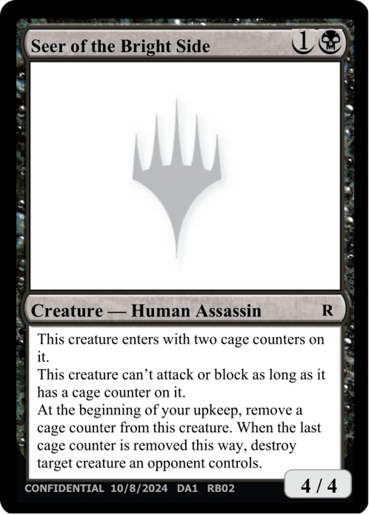 Seer of the Bright Side (DA1-RB02) - Unknown Event