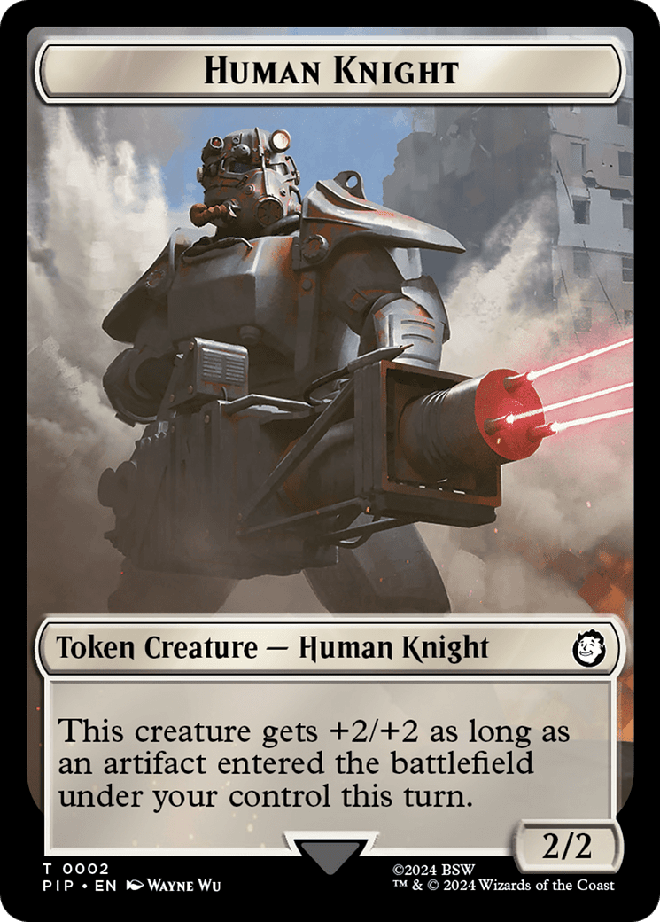 Human Knight (TPIP-002) - Fallout Tokens Foil