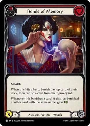 Bonds of Memory (Red) (NUU008) - Blitz Deck: Part the Mistveil - Nuu