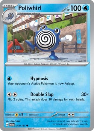 Poliwhirl 042- SV06 Twilight Masquerade