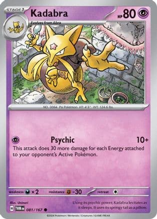 Kadabra 081- SV06 Twilight Masquerade