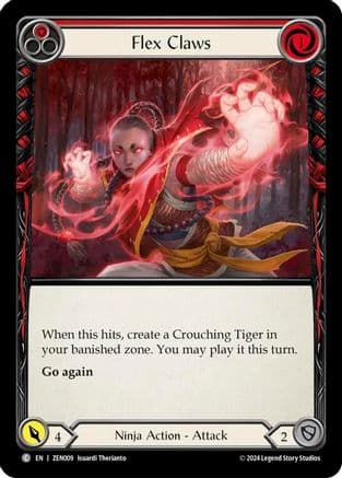 Flex Claws (Red) - Blitz Deck: Part the Mistveil - Zen