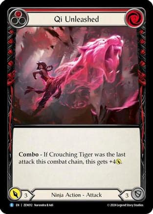 Qi Unleashed (Red) - Blitz Deck: Part the Mistveil - Zen