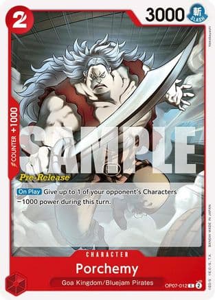 Porchemy (OP07-012) - 500 Years in the Future Pre-Release Cards