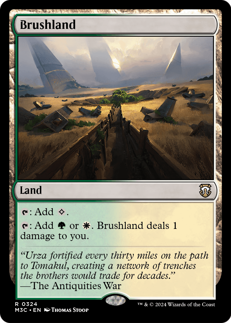 Brushland (M3C-324) - Modern Horizons 3 Commander Foil