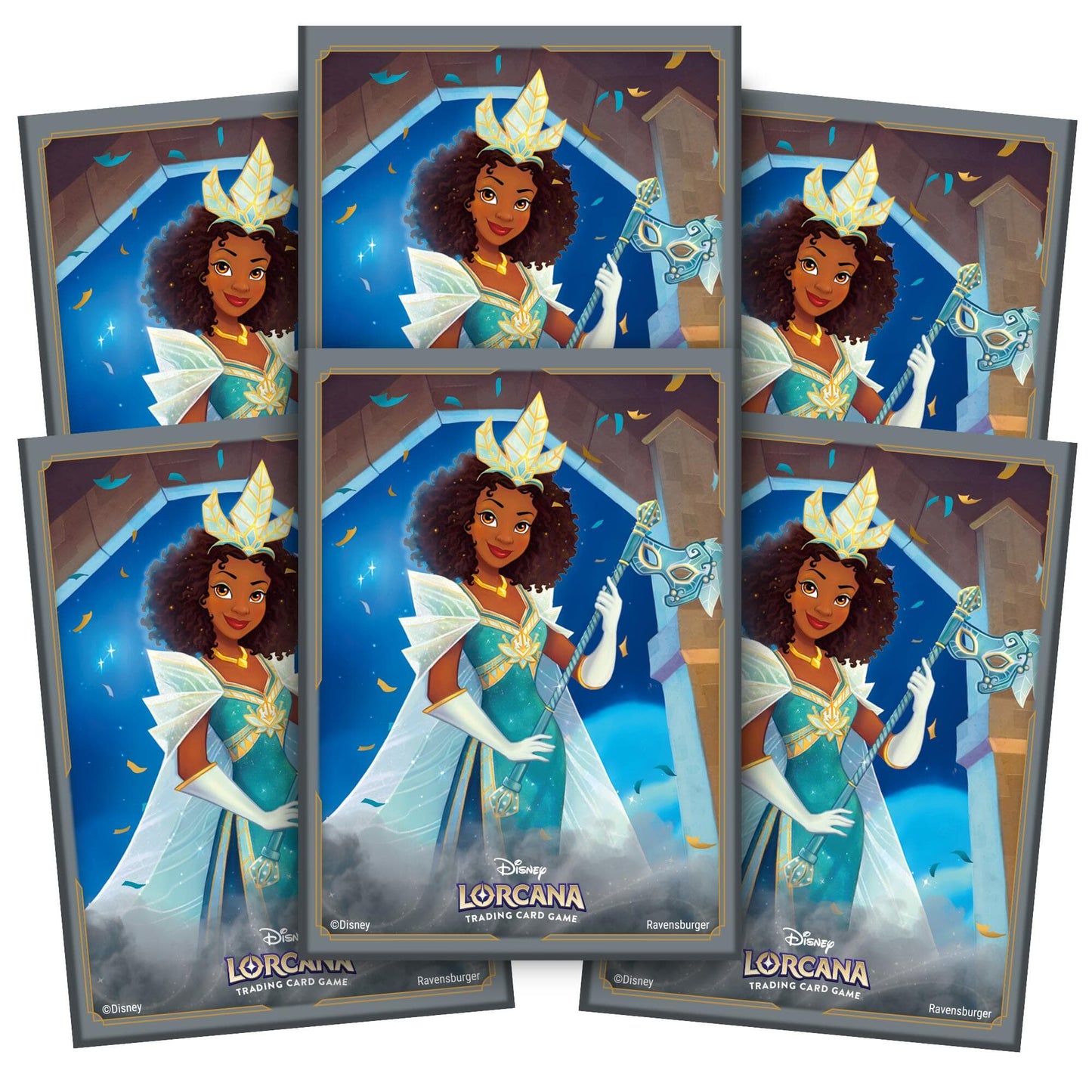 Disney Lorcana | Card Sleeves | Tiana - Celebrating Princess (Pack of 65)